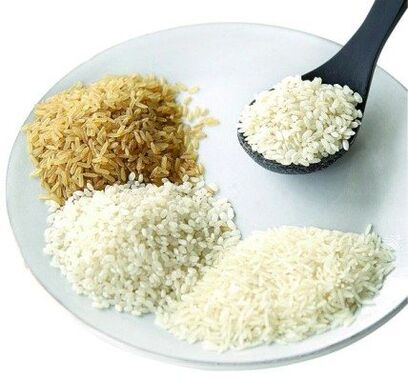 hrana z rižem za hujšanje na teden za 5 kg