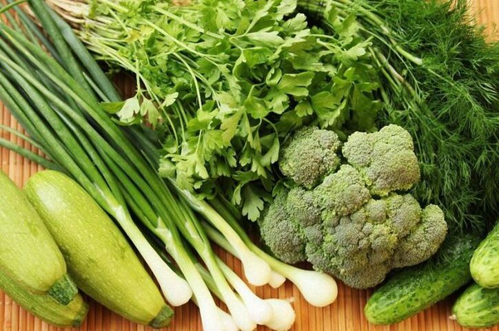 zelenjava in zelišča za hipoalergeno prehrano
